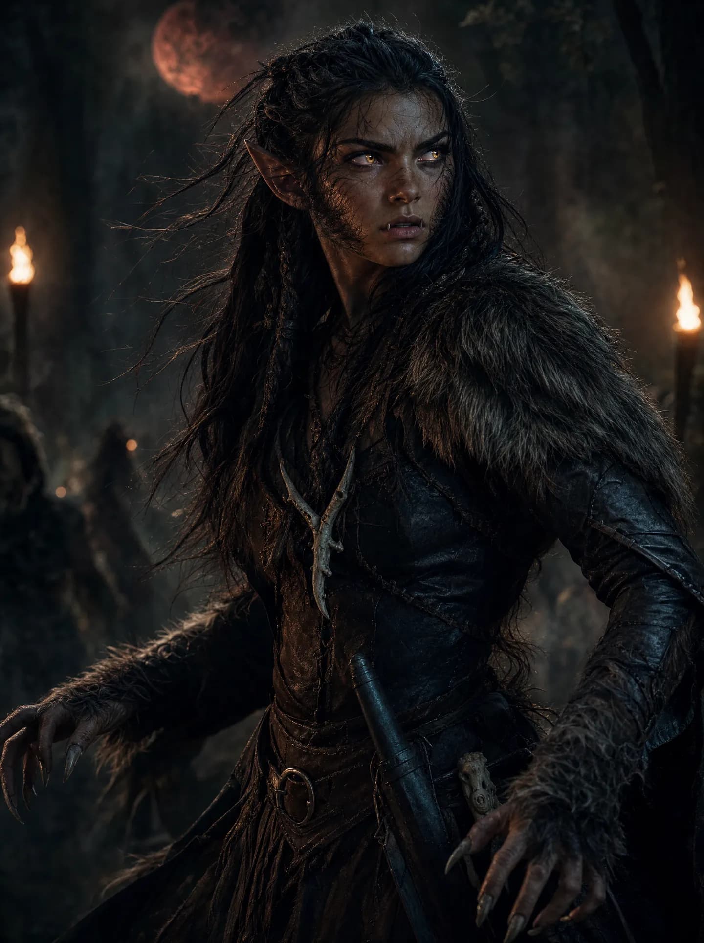 The half-form rising — the strongest bloodline holding the beast by will alone
